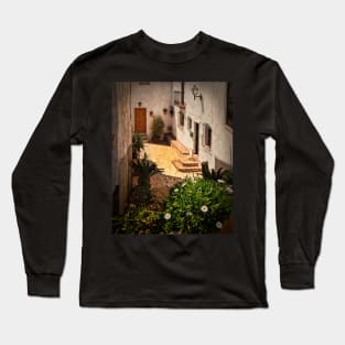 A Sunlit Corner of Mojácar Long Sleeve T-Shirt